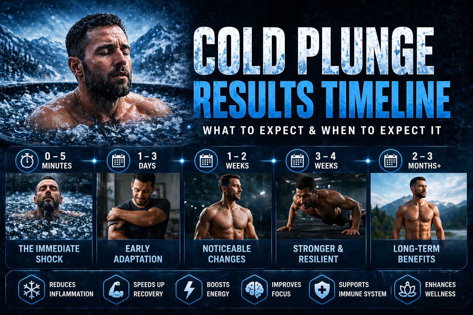 Cold Plunge Results Timeline